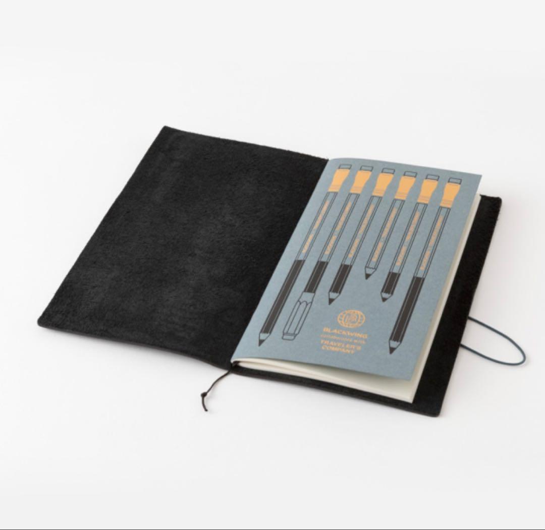 【新品未使用】トラベラーズノート BLACKWING 黒　3点セット