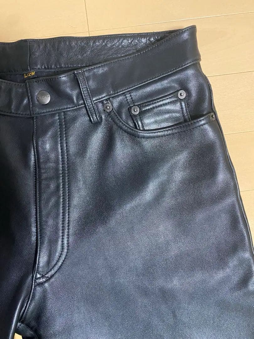 【超美品】KUSHITANI レザーパンツ L/2W