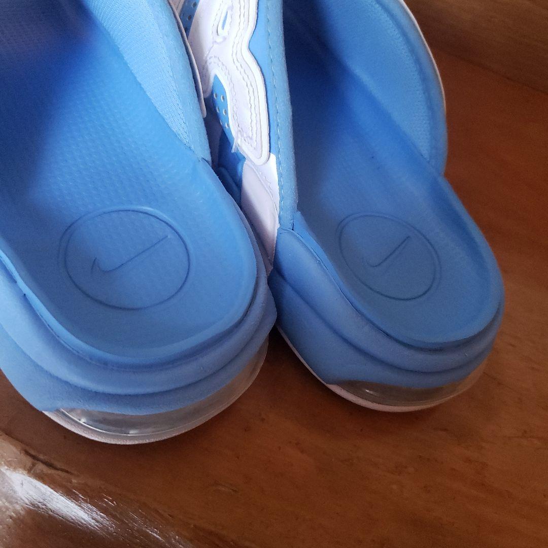 Nike AIR サンダル　スリッパ 青/白