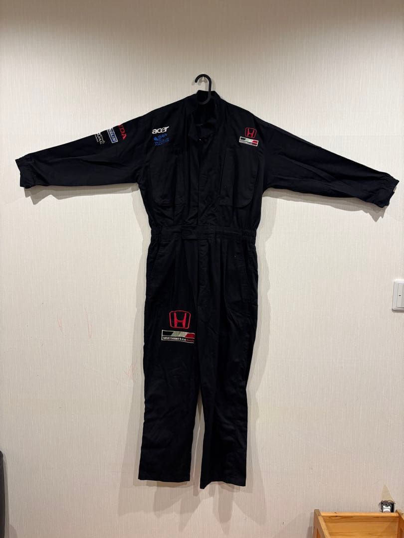 【古着】ホンダ つなぎ LUCKYSTRIKE BAR Honda ヴィンテージ