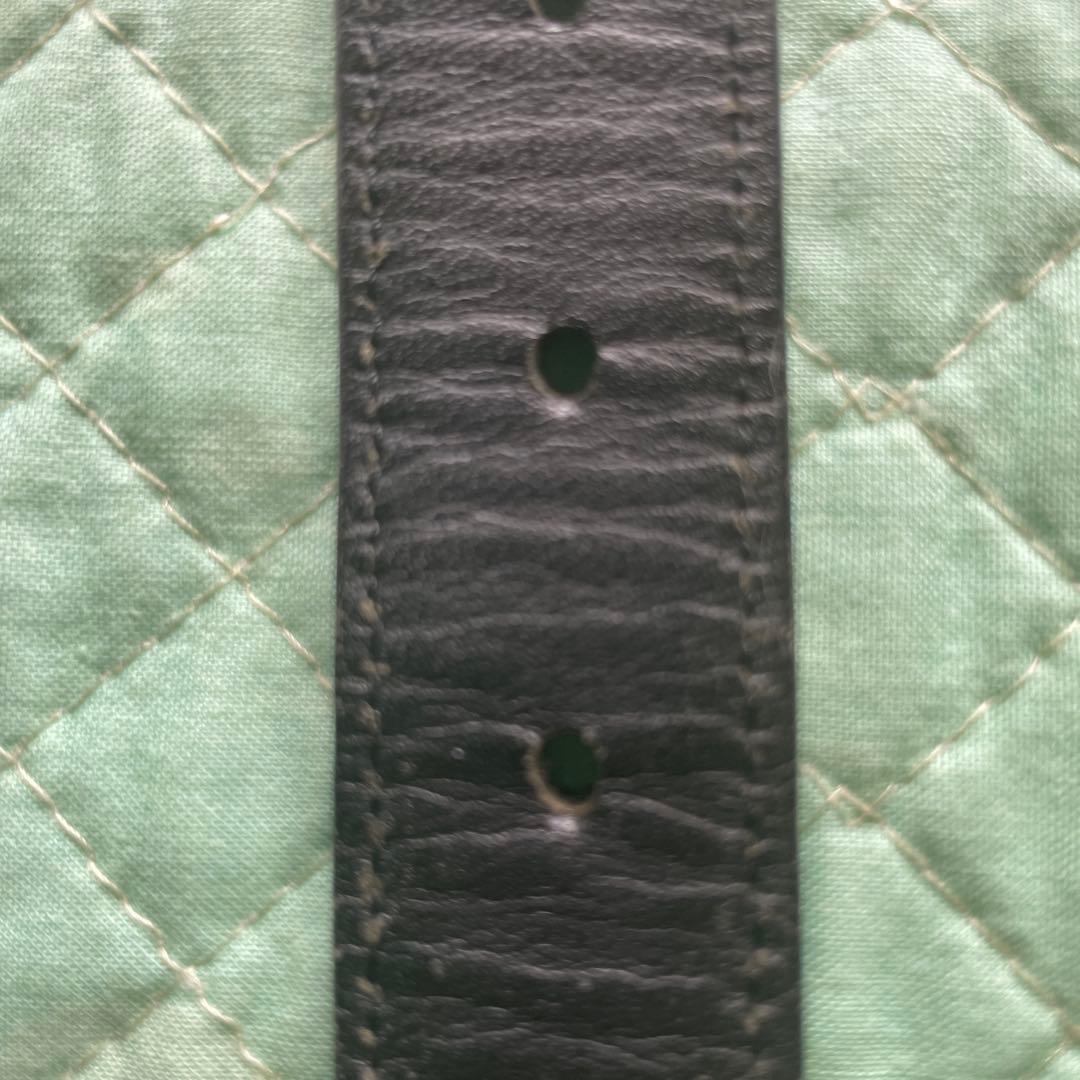 【美品】トリココムデギャルソン ベルト グリッター マルチカラー