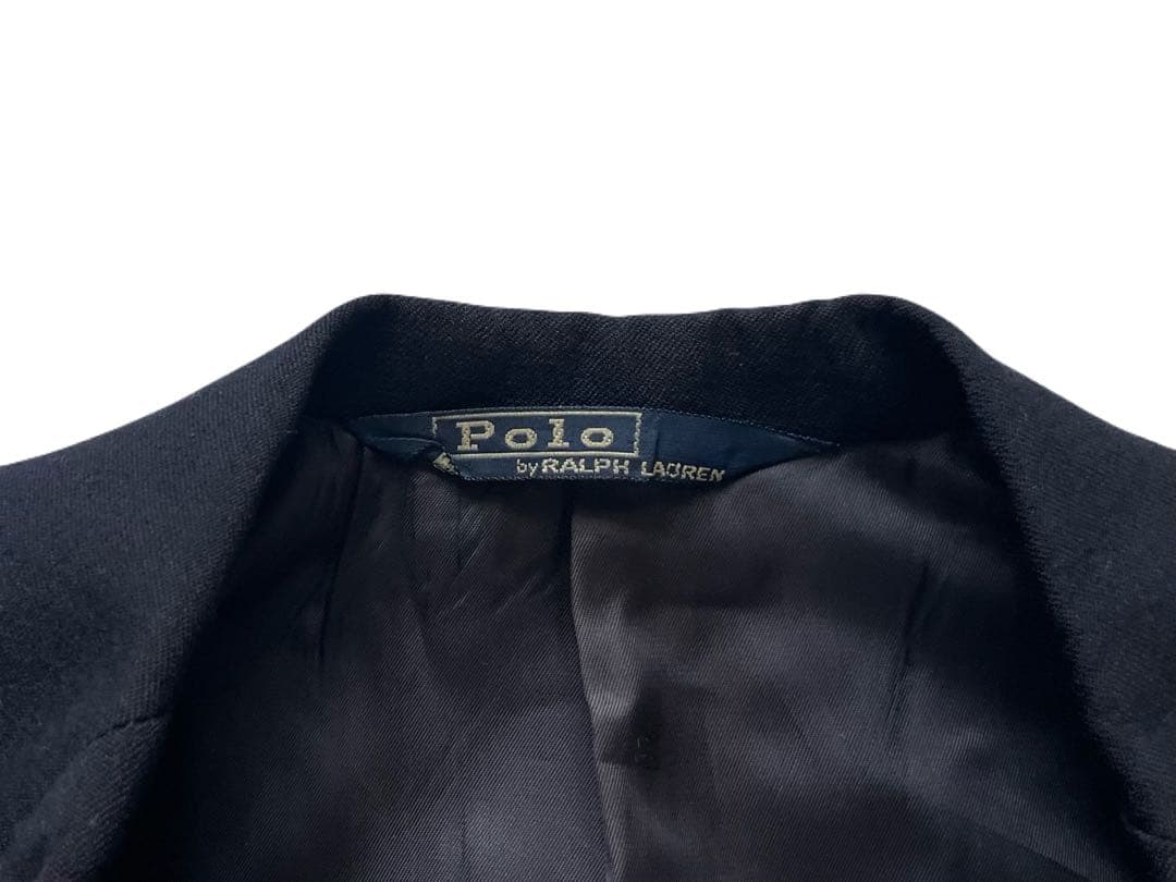 超希少 70s USA製 ラルフローレン ネイビーブレザー テーラードジャケット