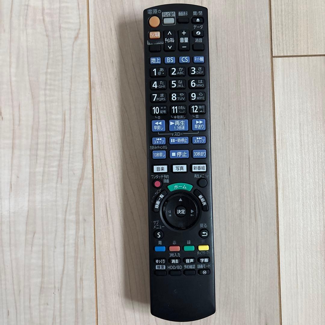 Panasonic　DIGA　ブルーレイレコーダー　DMR-2CW100