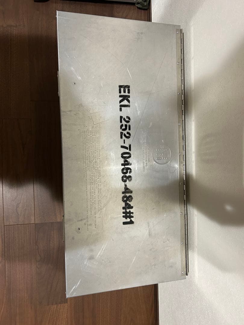 PUEBLO アルミ収納ボックス EKL 252-70465-48#1