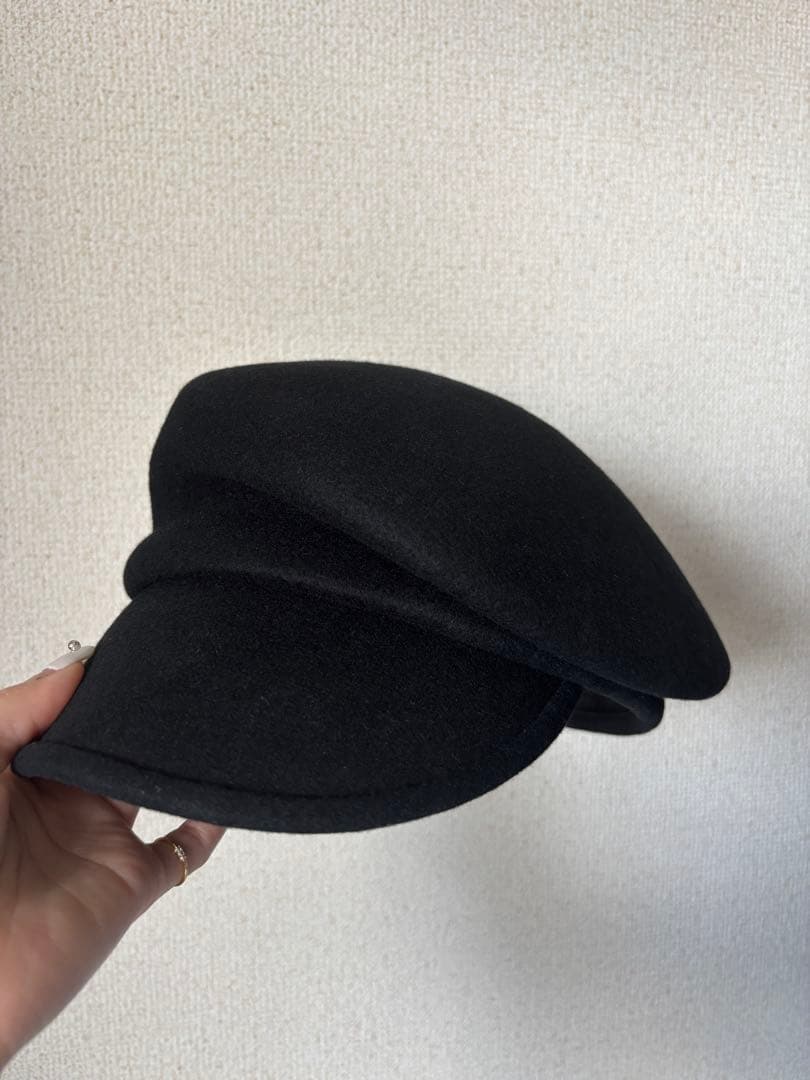 CA4LA カシラ キャスケット HUMAN FELT 3 ブラック