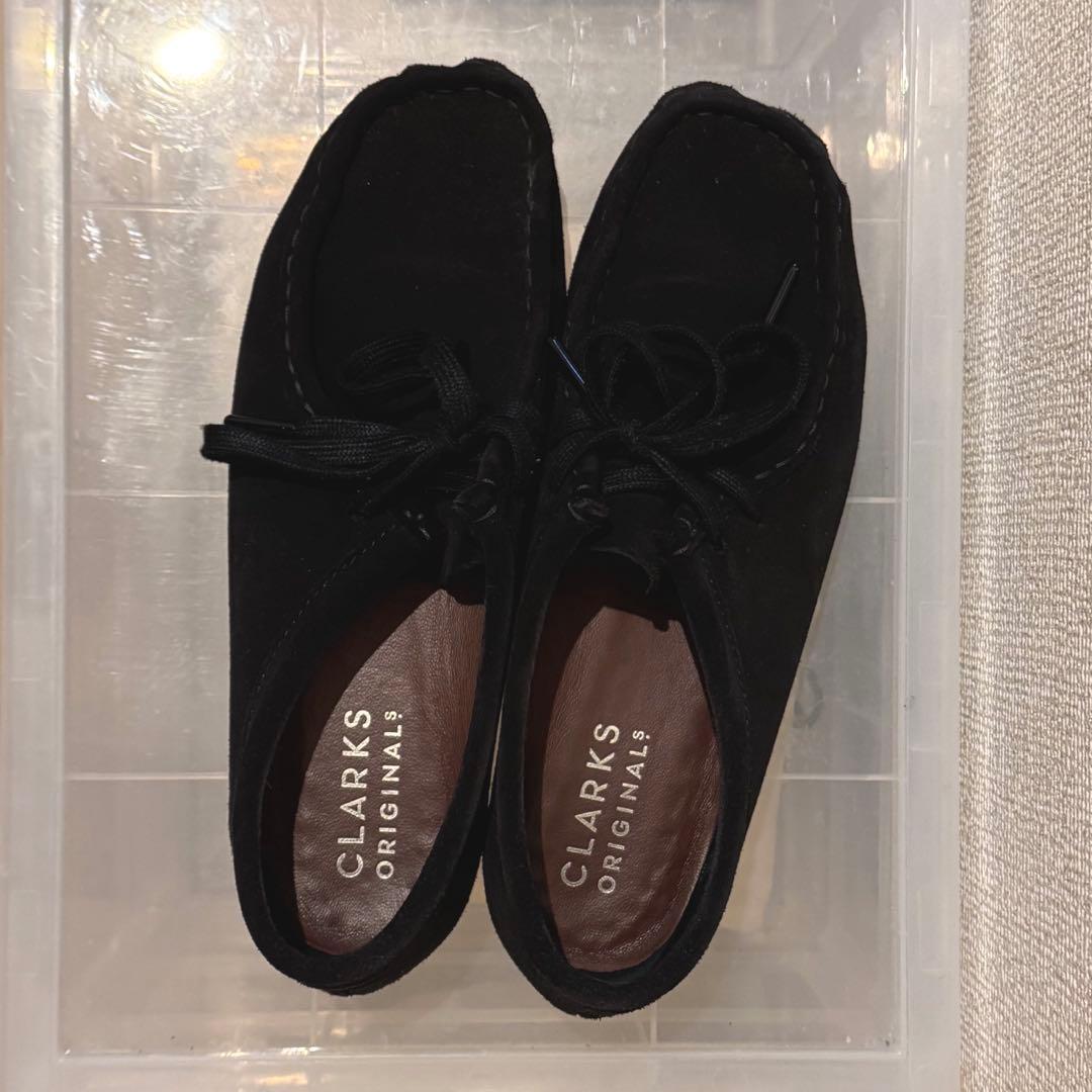 CLARKS ORIGINALS Wallabee ブラック 24cm