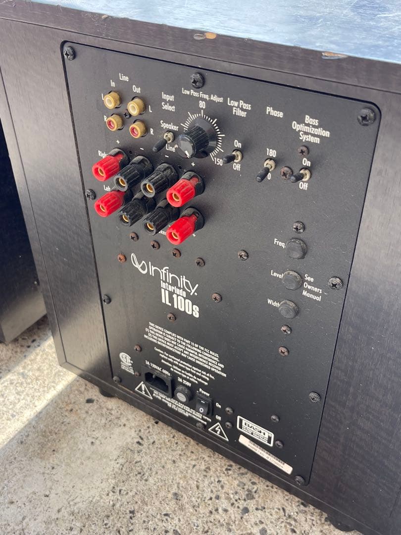 INFINITY サブウーファー