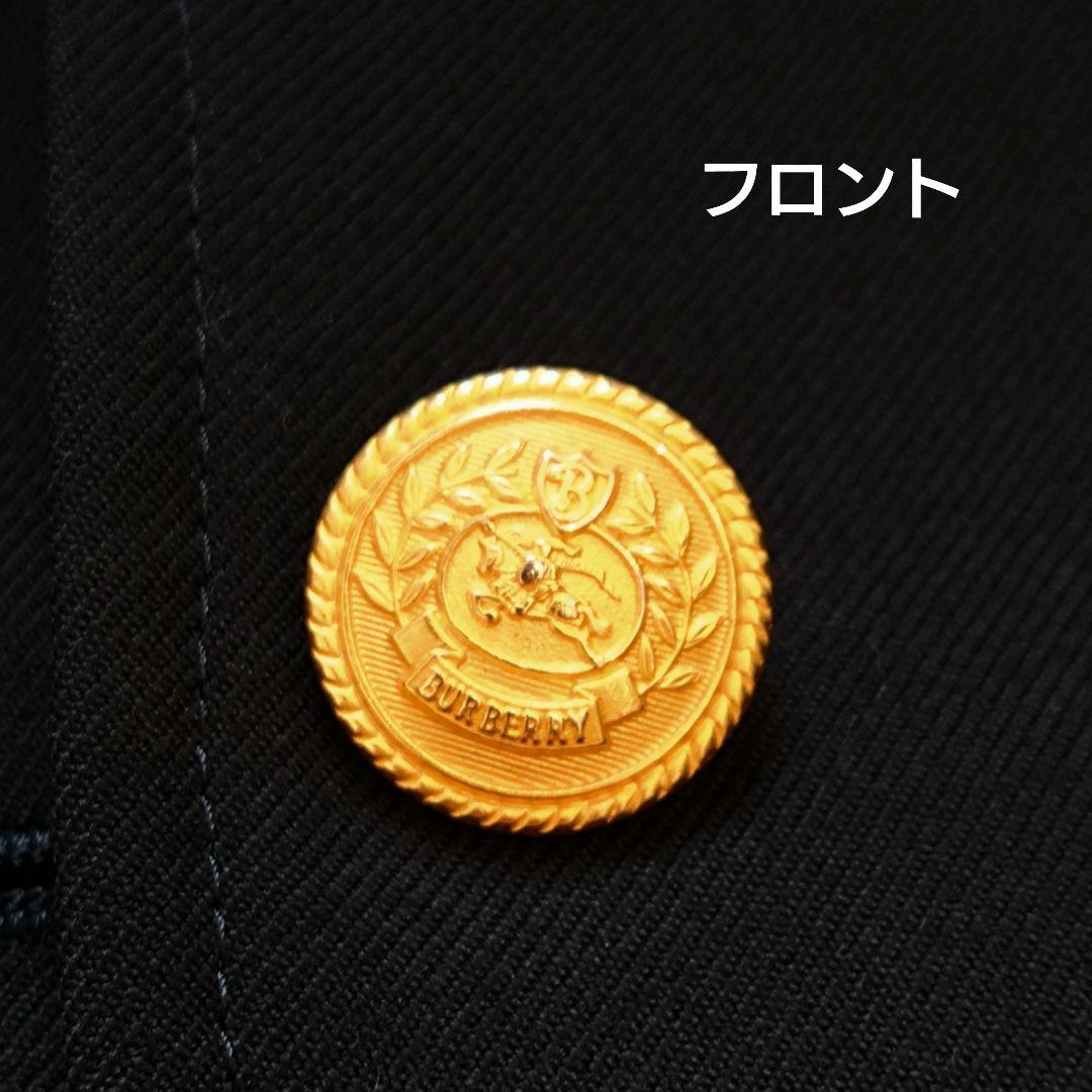 バーバリー BURBERRY ブレザー 160A　ネイビー 金・銀ボタン