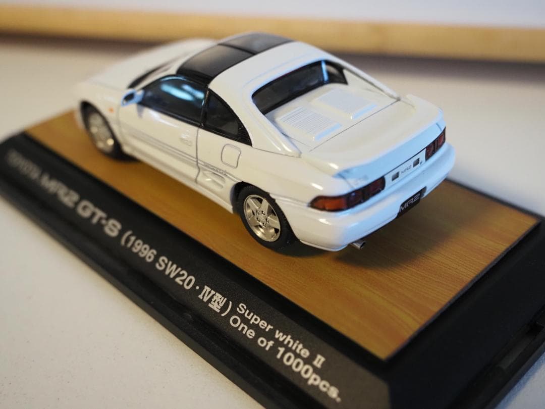 1/43 TOSA MR2 GT-S SW20 Ⅳ型 ホワイト 限定1,000台