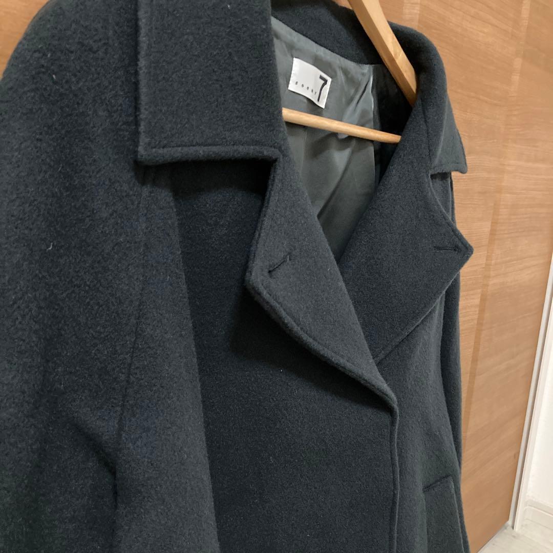 新品　ヤマダヤ　スコットクラブ　ダークグレー ピーコート 定価43000円