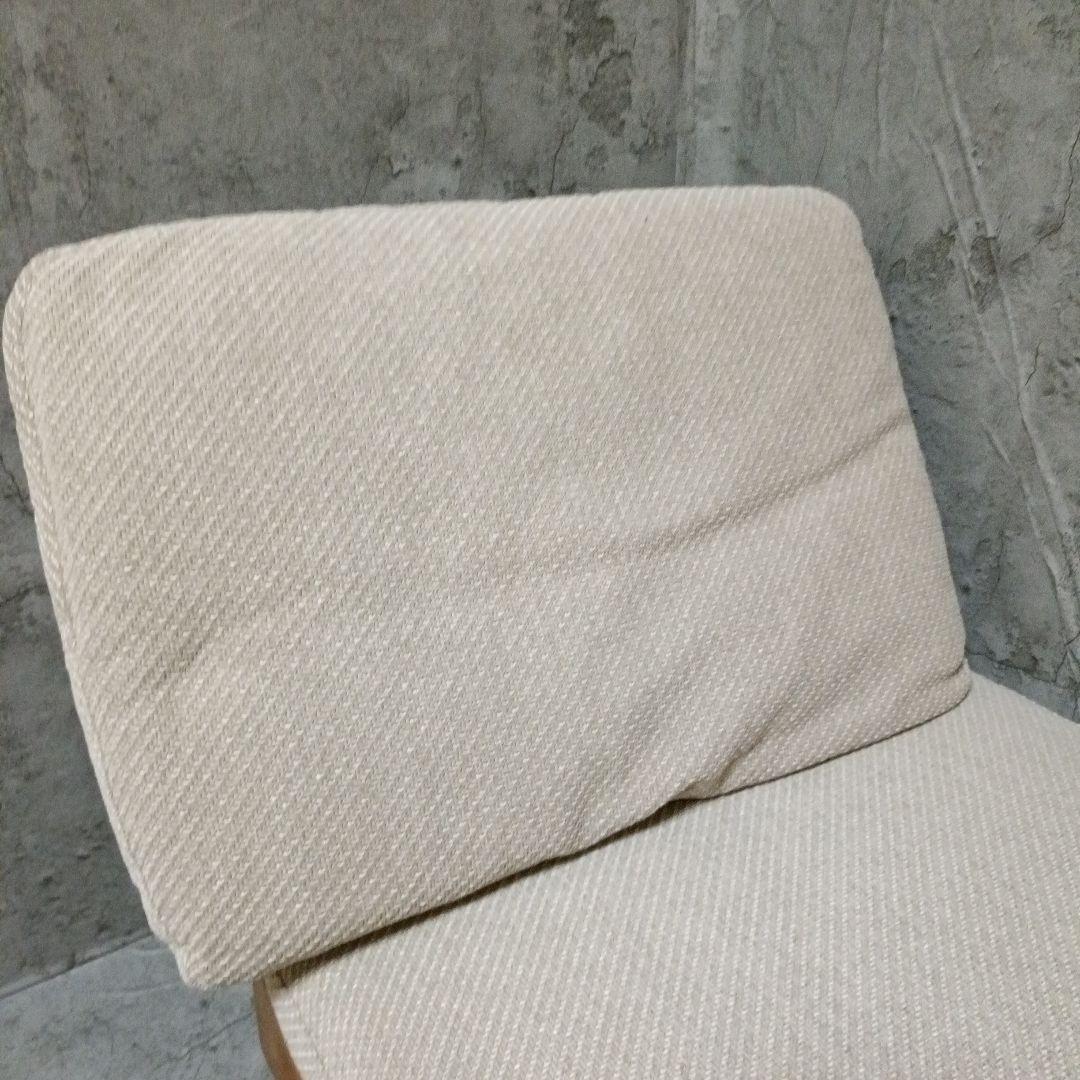 カリモク 木組 ベントウッドソファ プライウッド アームレスソファー レトロ　2