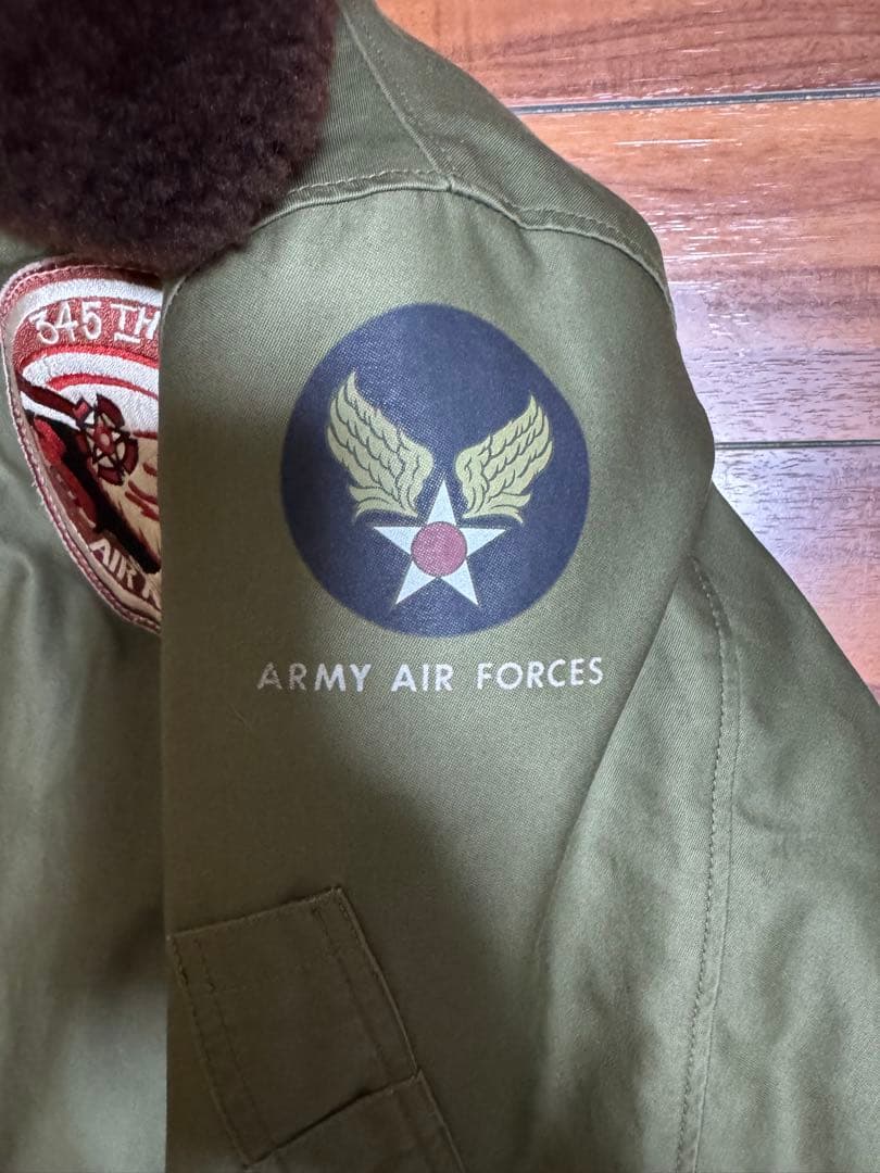 モナ新The REAL McCOY’SB15フライトジャケット　サイズ40