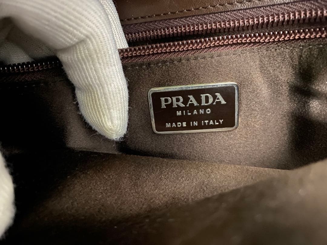 【本革】PRADA トートバッグ　ビジネスバッグ