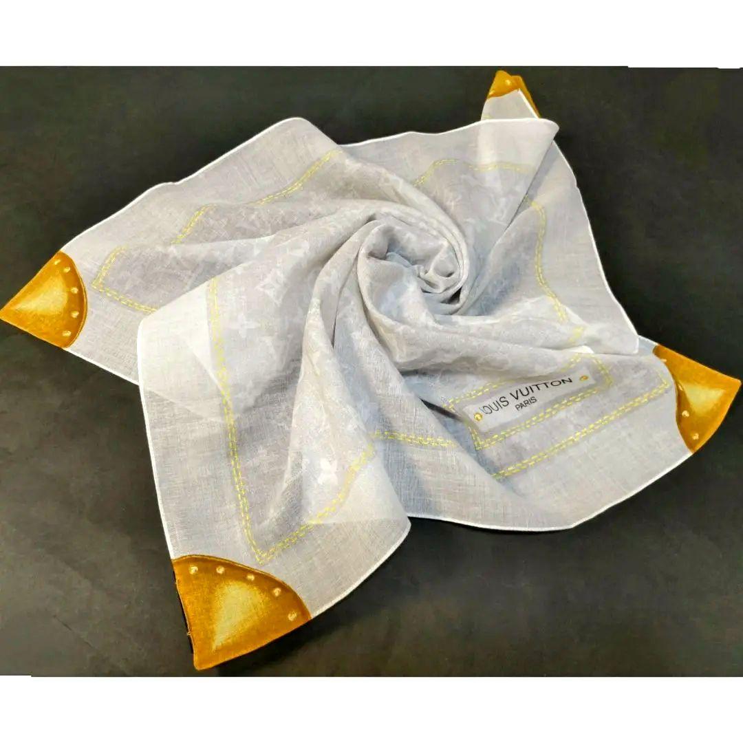 ★希少品★新品同様★LOUIS VUITTON☆バンダナ☆ハンカチーフ☆
