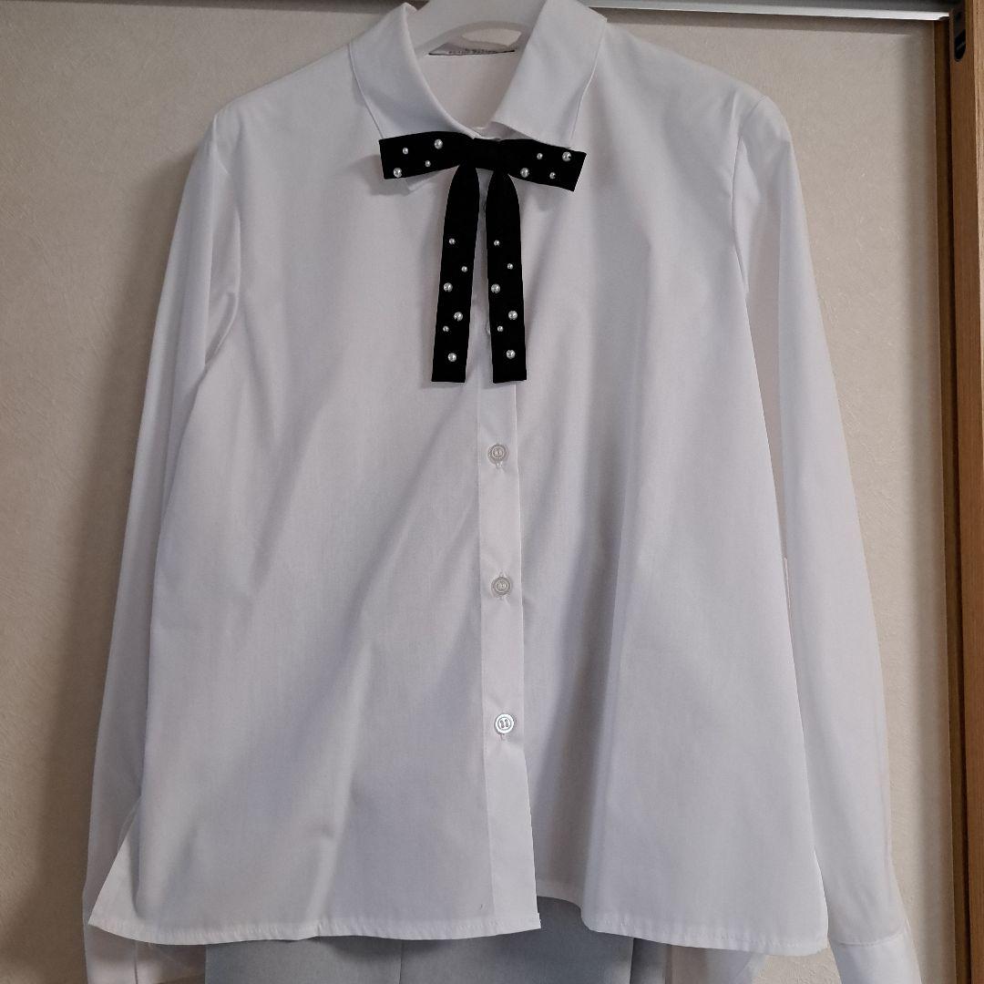 【新品】waltz by BEAMS DESIGN グレー パンツスーツ 160