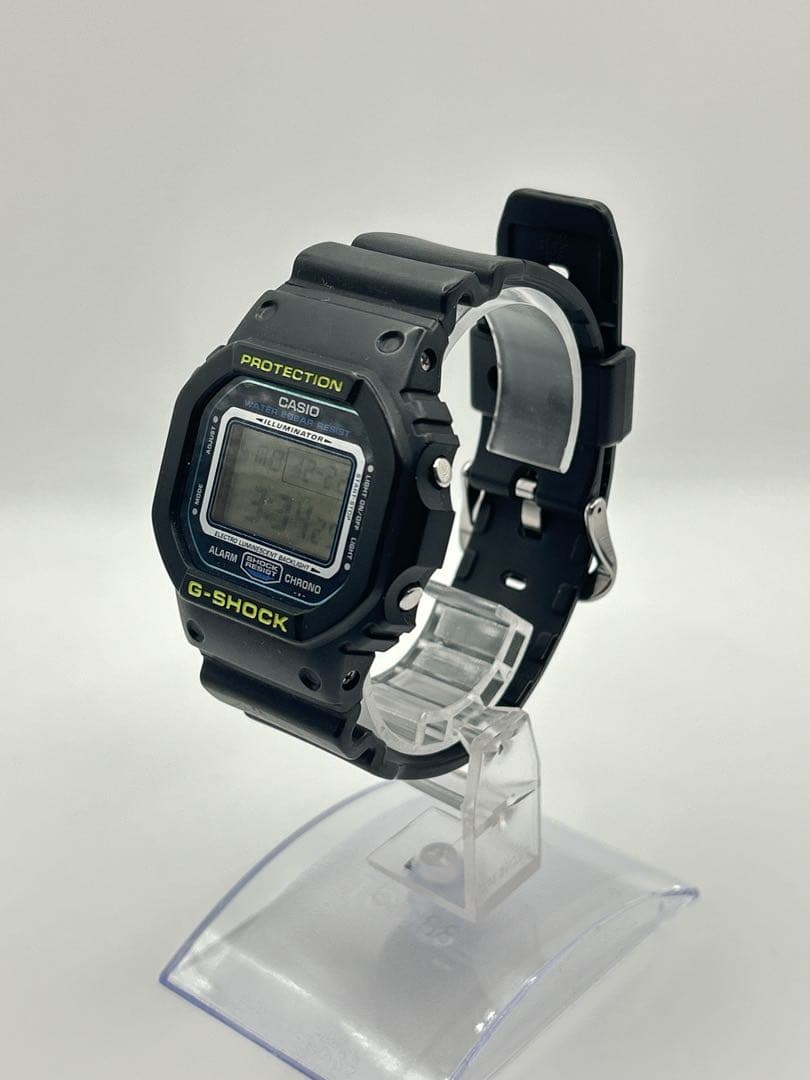 CASIO G-SHOCK DW-5000 メンズ　時計　黒　watch