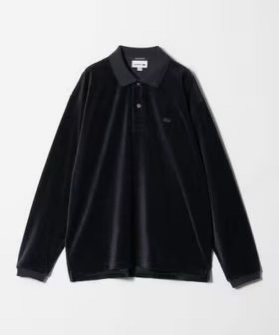 ＜LACOSTE for BEAUTY&YOUTH＞ ベロア ポロシャツ