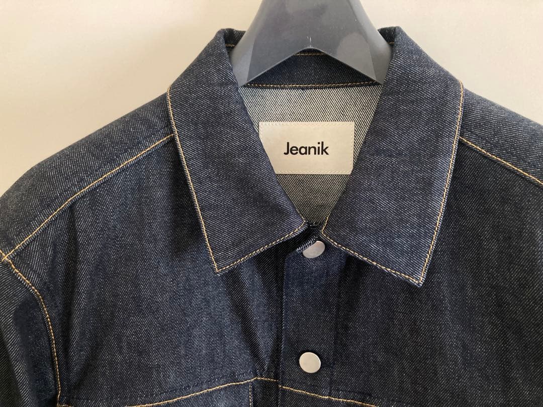 ジーニック JEANIK ／ ワンウォッシュデニムジャケットJEANIK0103