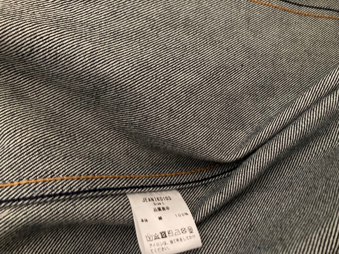 ジーニック JEANIK ／ ワンウォッシュデニムジャケットJEANIK0103