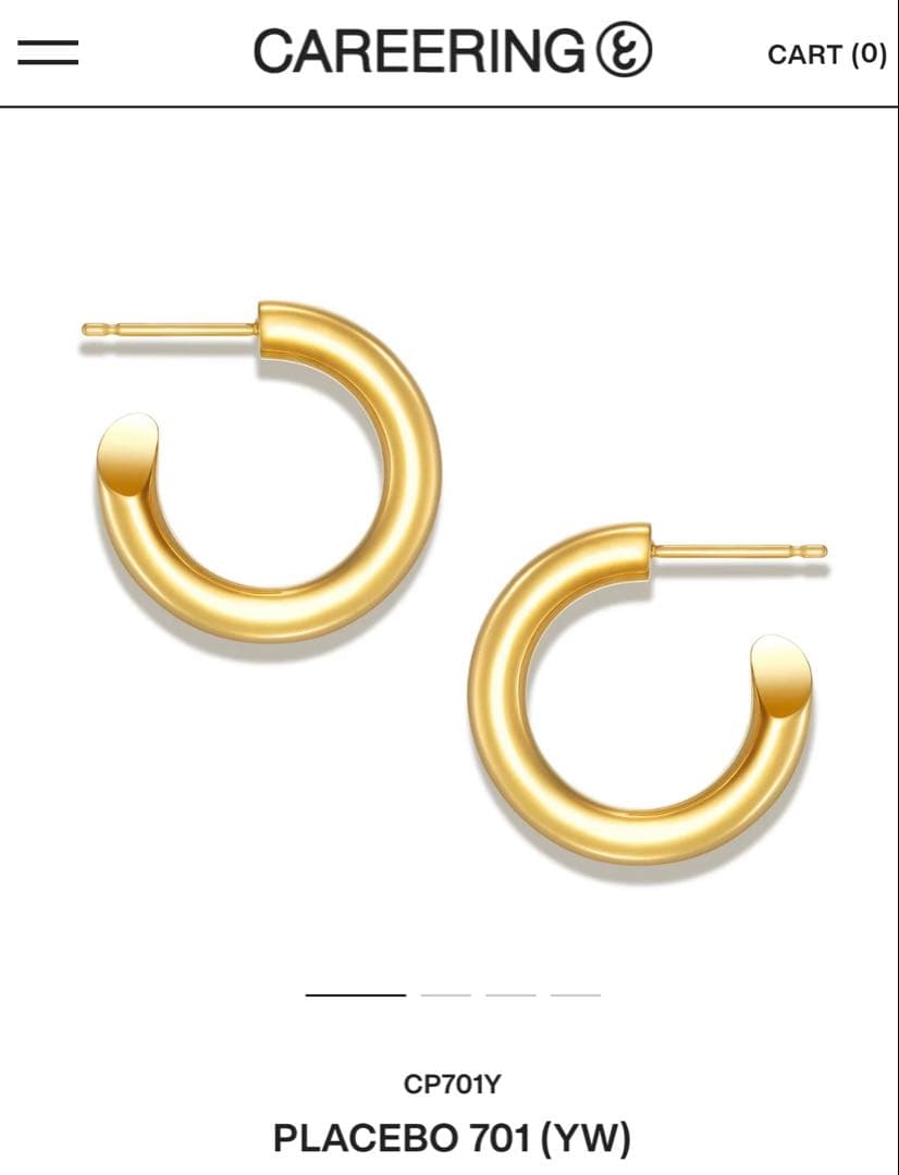 【大人気•美品】CAREERING PLACEBO 701 (YW)