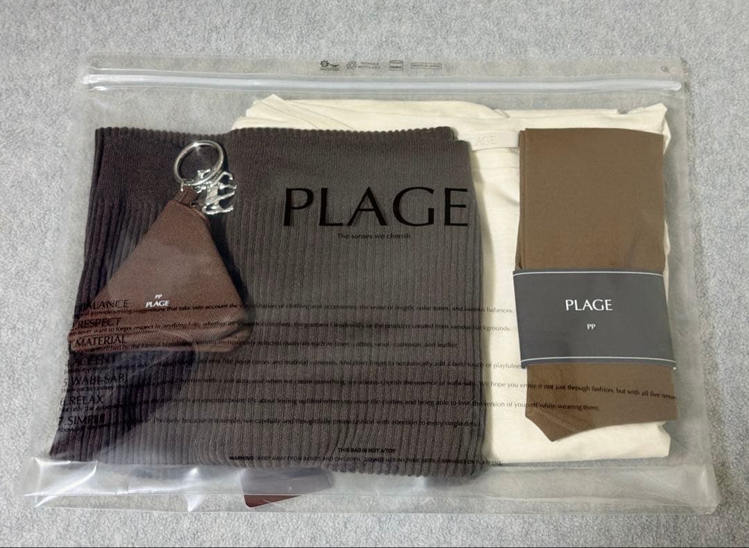 年明セール☆新品Plageプラージュ PP (Pake Plage) 4点セット