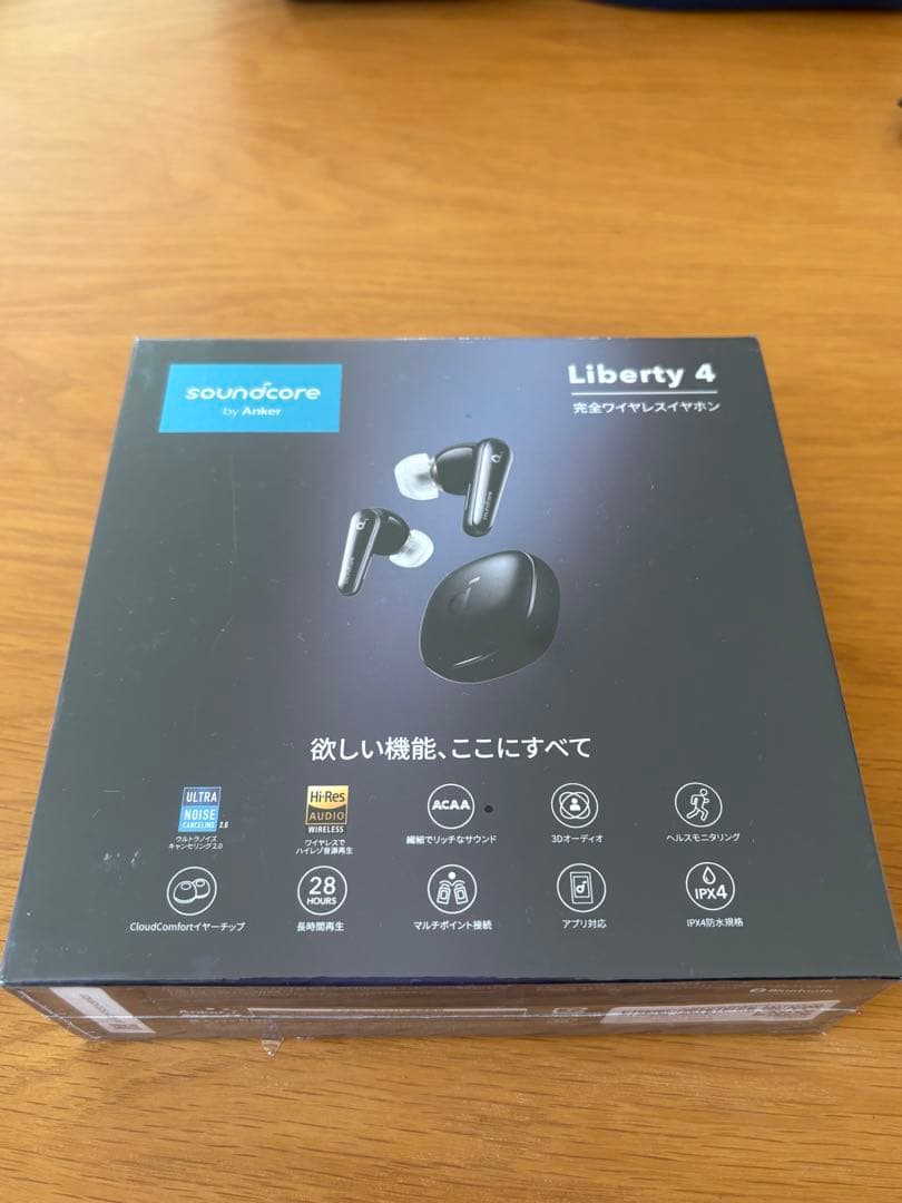 Anker soundcore Liberty 4 ワイヤレスイヤホン ブラック