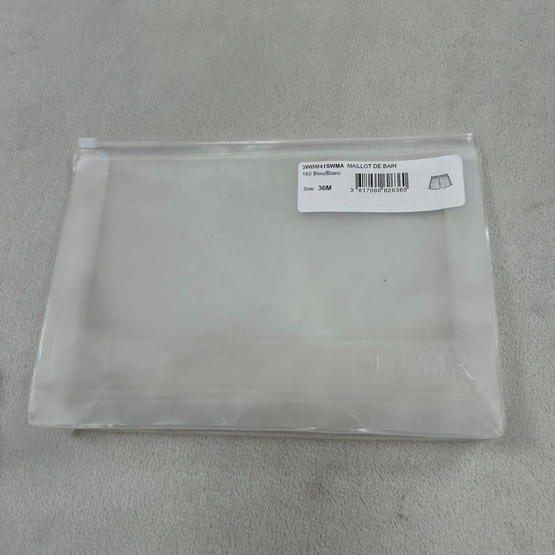 G653 新品未使用 100 ベビーディオール キッズ 水着 ブルー メンズ