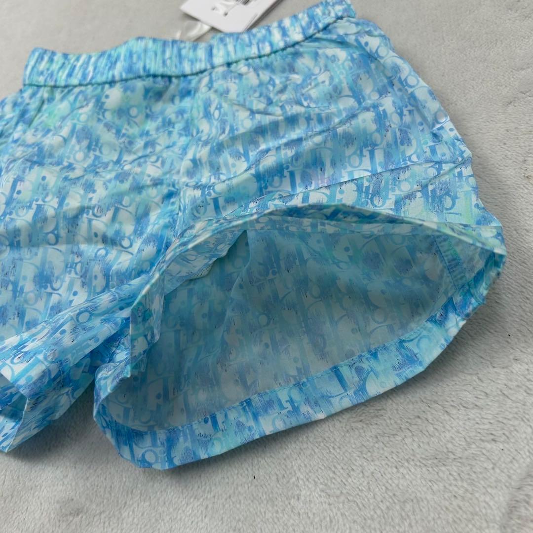 G653 新品未使用 100 ベビーディオール キッズ 水着 ブルー メンズ