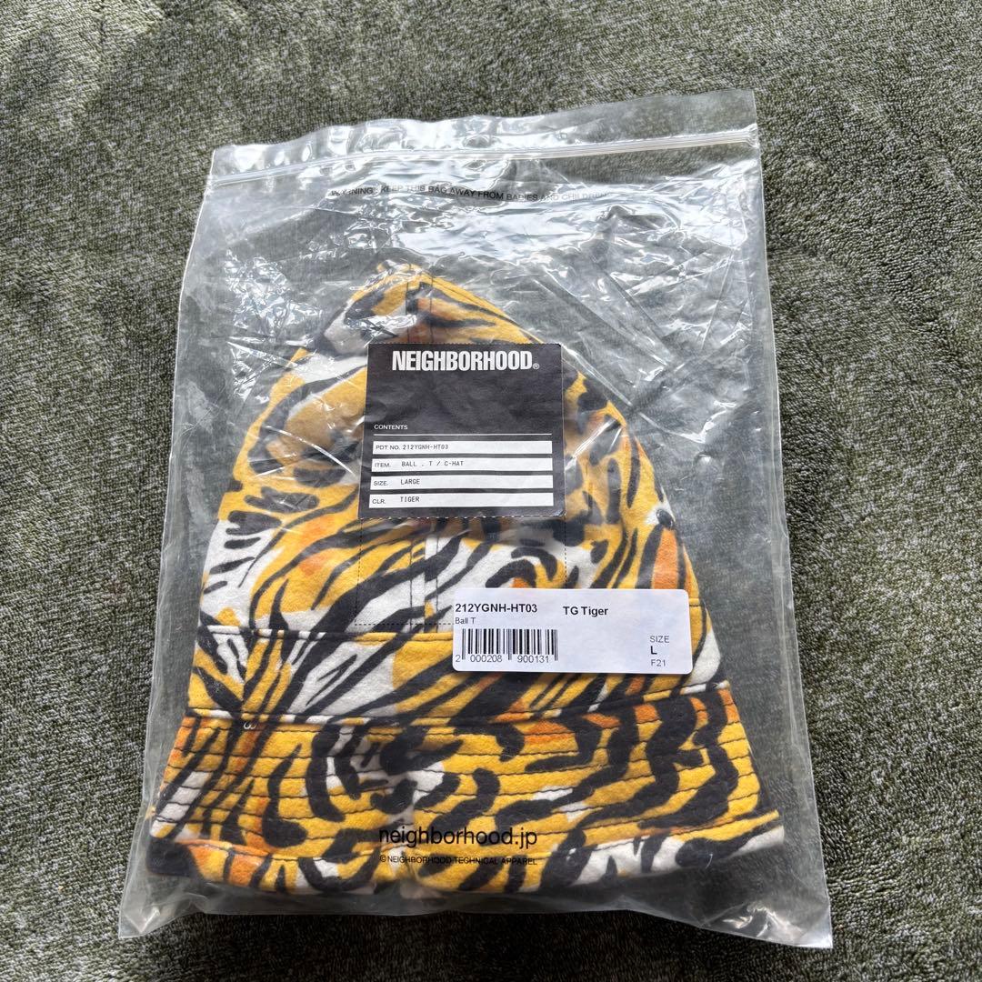 【完売品】NEIGHBORHOOD タイガー バケットハット トラ柄　L