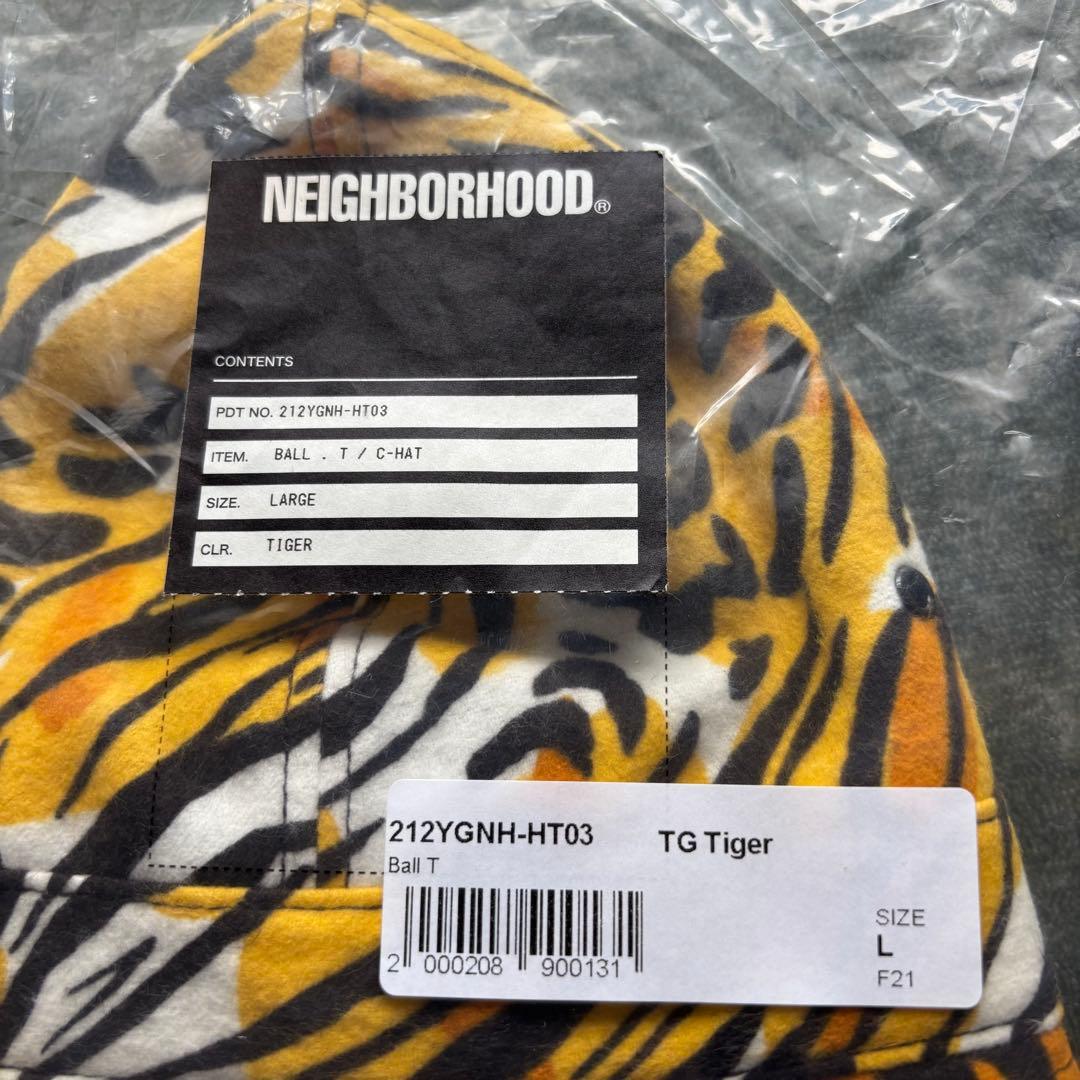 【完売品】NEIGHBORHOOD タイガー バケットハット トラ柄　L