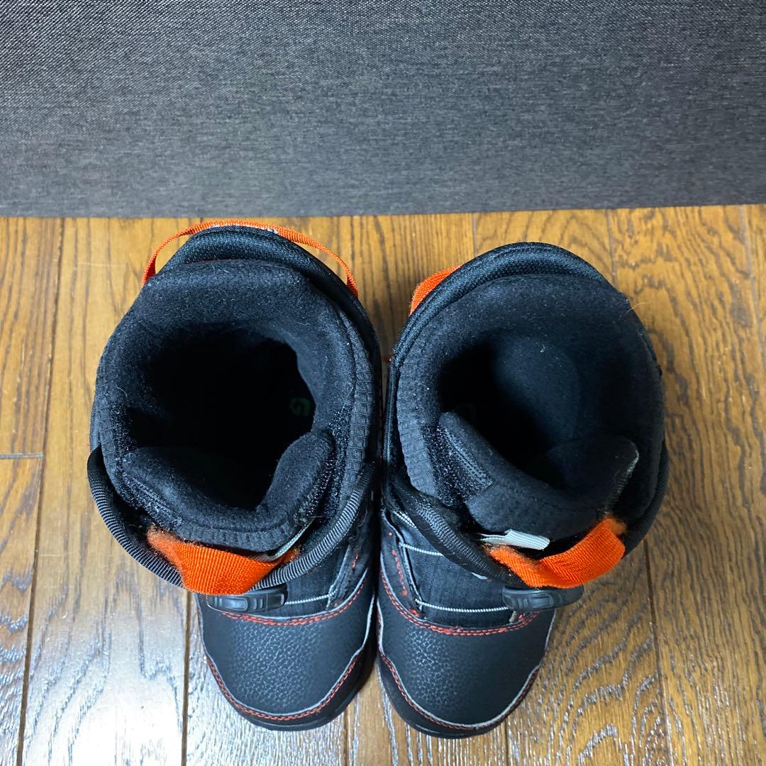 BURTON ZIPLINE 子ども用　スノーボードブーツ ボア　22cm