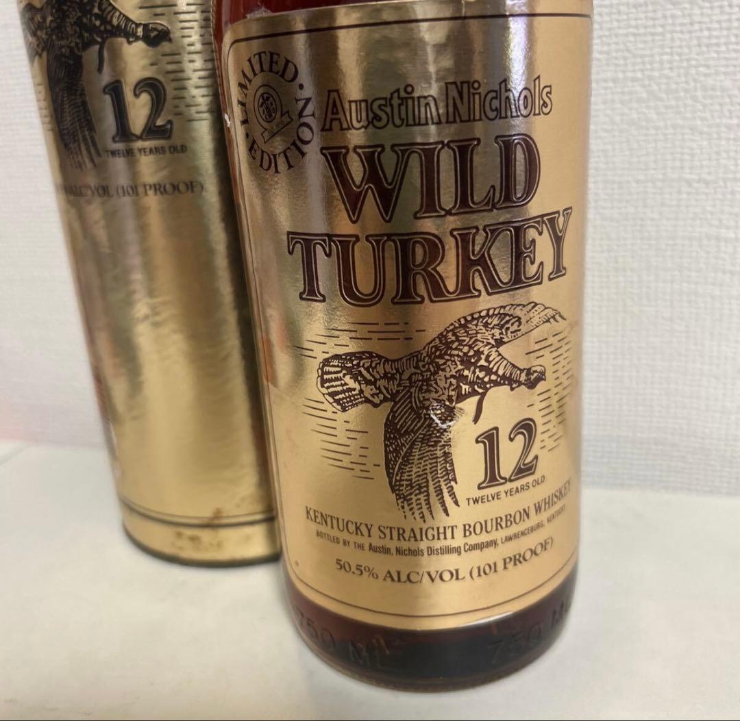 ワイルドターキー12年リミテッドエディションゴールドラベル750ml 50.5%