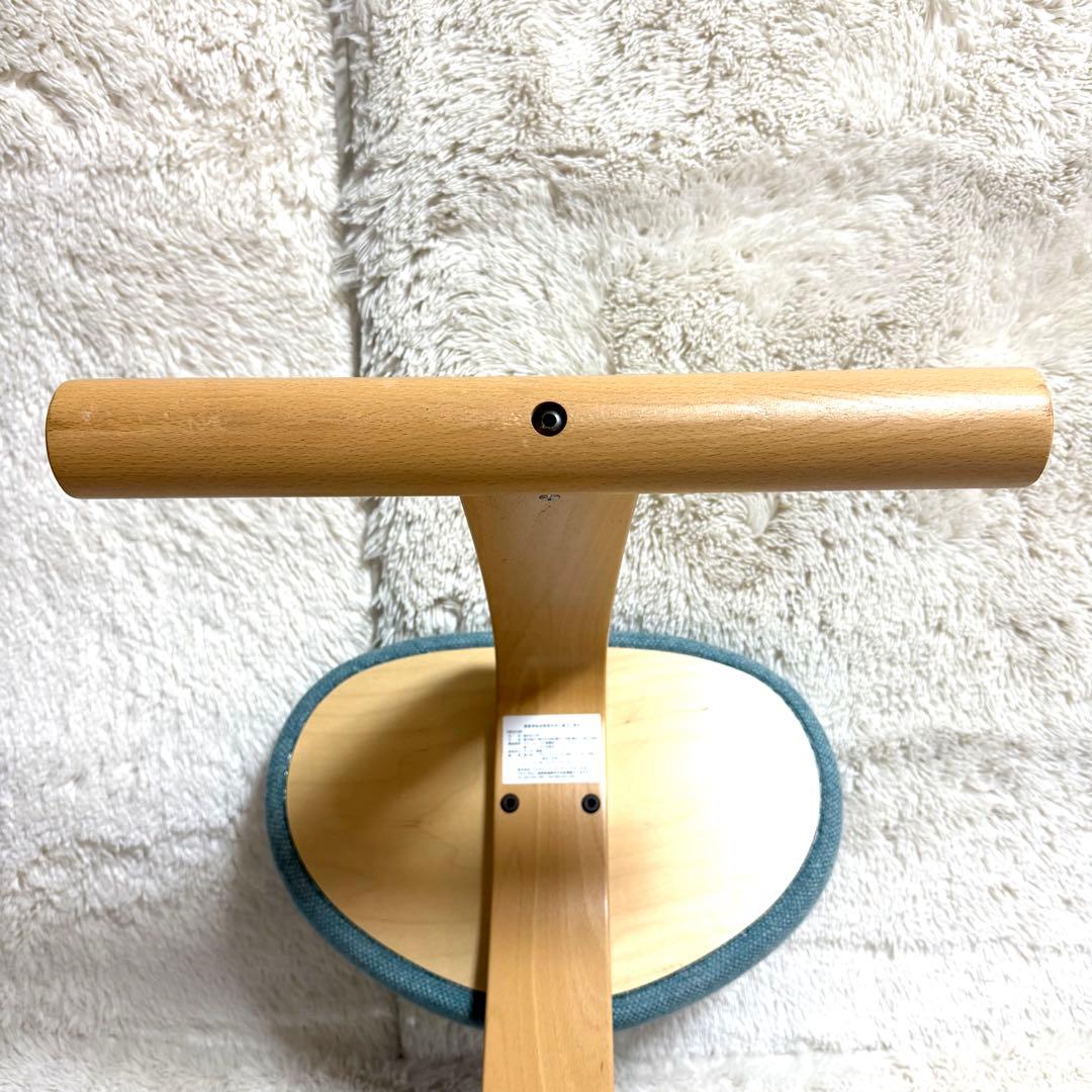 【美品】バランスチェア イージー balans Easy ネイビー　リボ