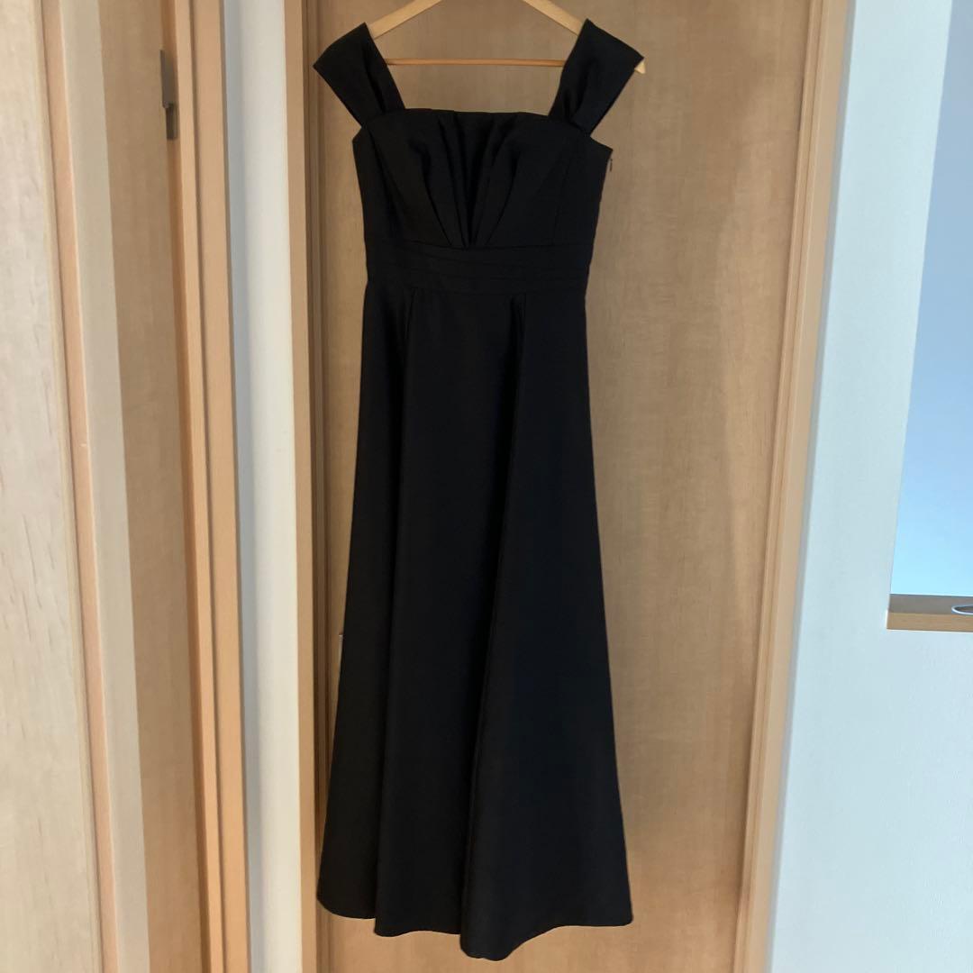 ドレス　ロングドレス　ブラック 演奏会　発表会　AIMER ９号