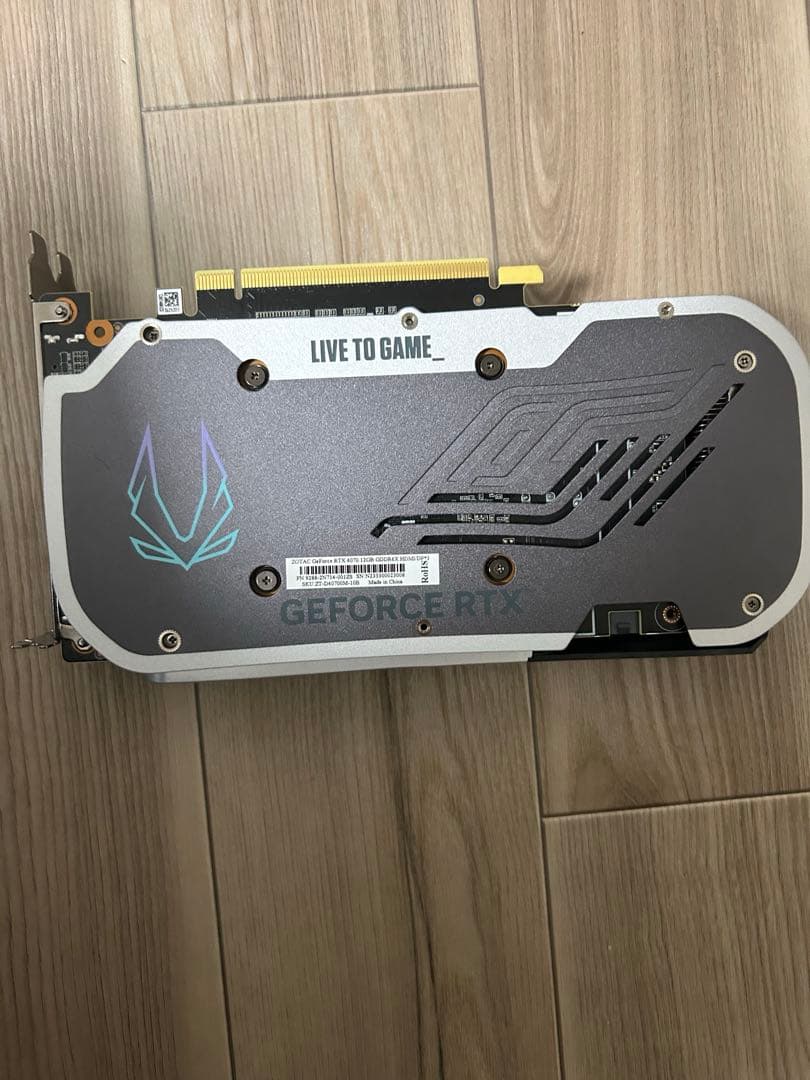 ZOTAC GeForce RTX 4070 12GB 動作未確認