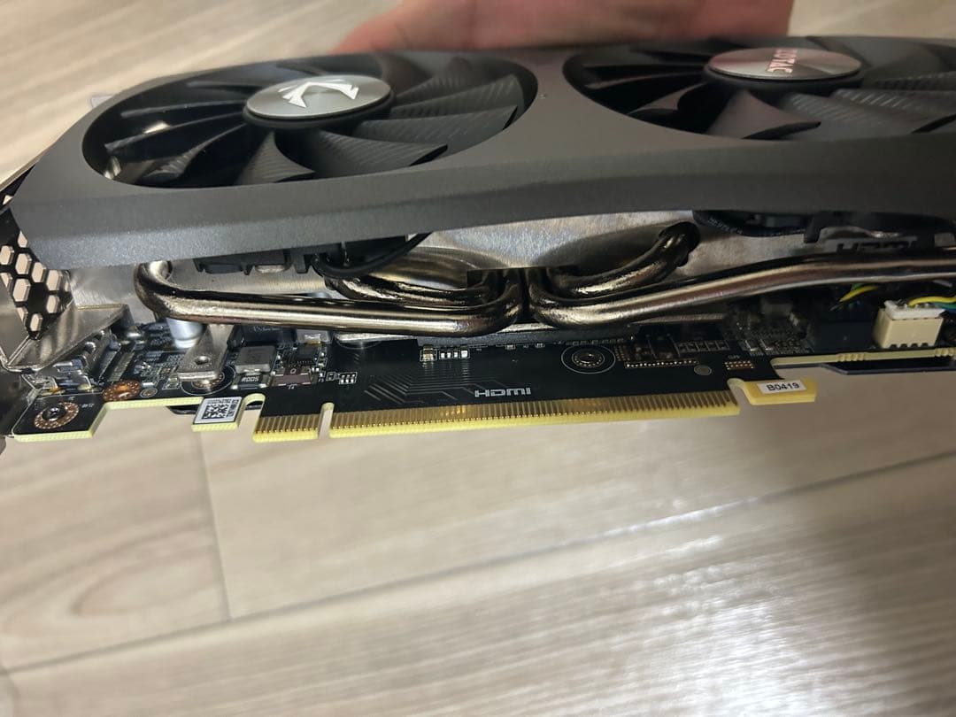 ZOTAC GeForce RTX 4070 12GB 動作未確認