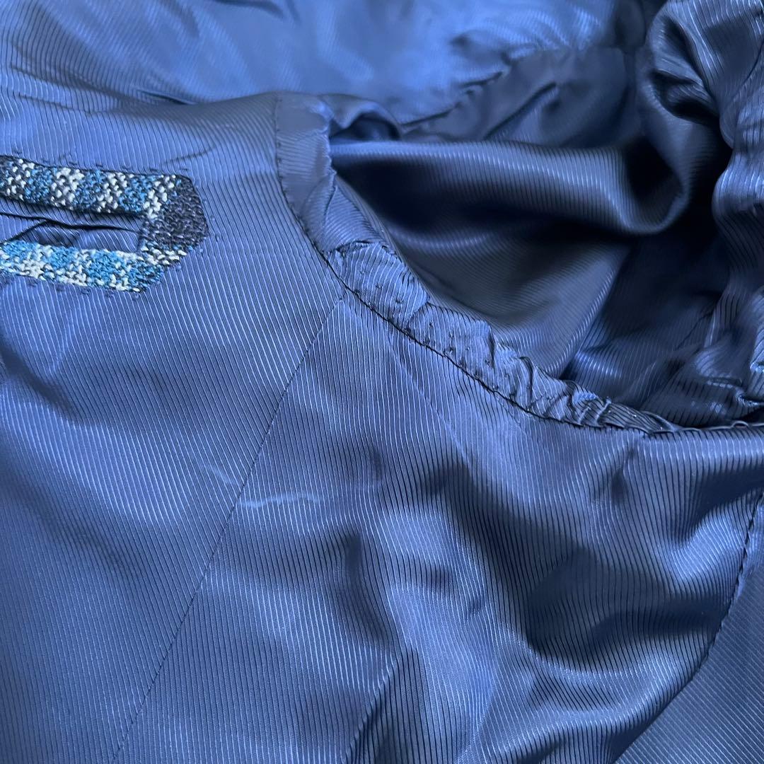 美品✨ビームス ジャケット カノニコ シルク リネン チェック柄 総裏 段返り