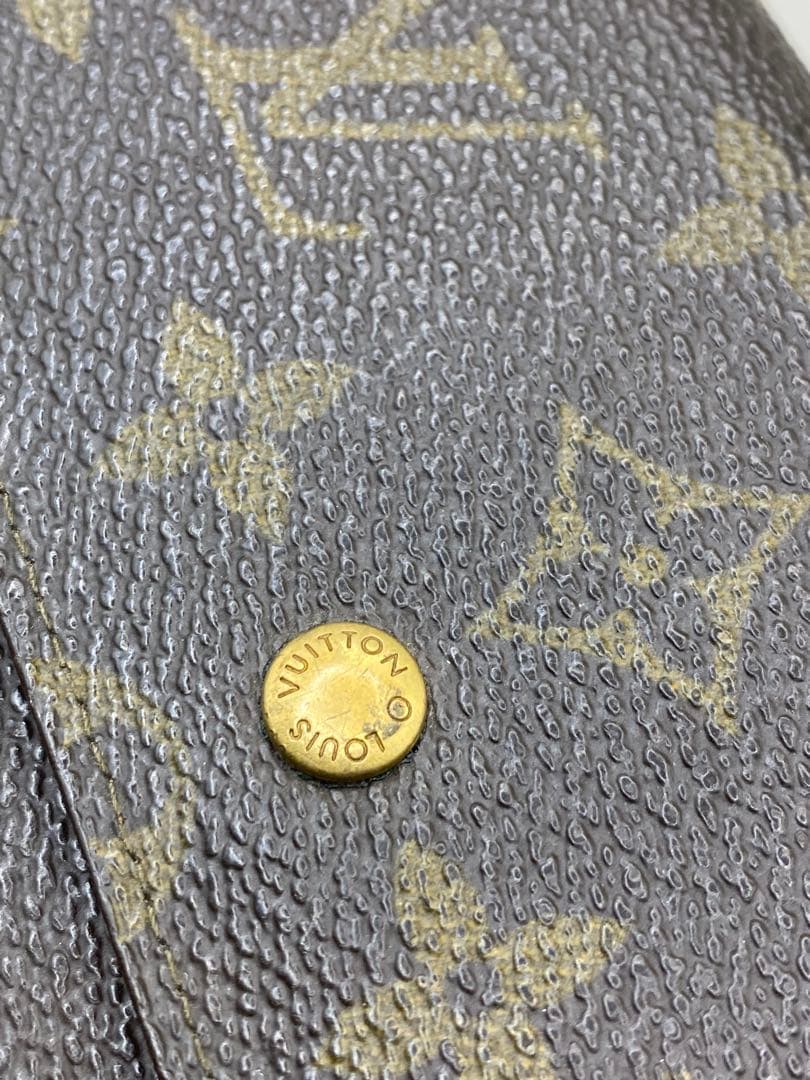 LOUIS VUITTONルイ・ヴィトン 長財布 ダークブラウン モノグラム