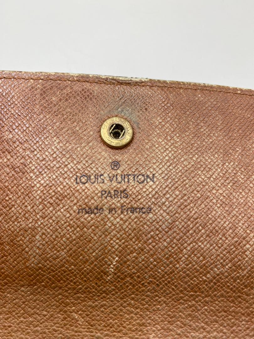 LOUIS VUITTONルイ・ヴィトン 長財布 ダークブラウン モノグラム