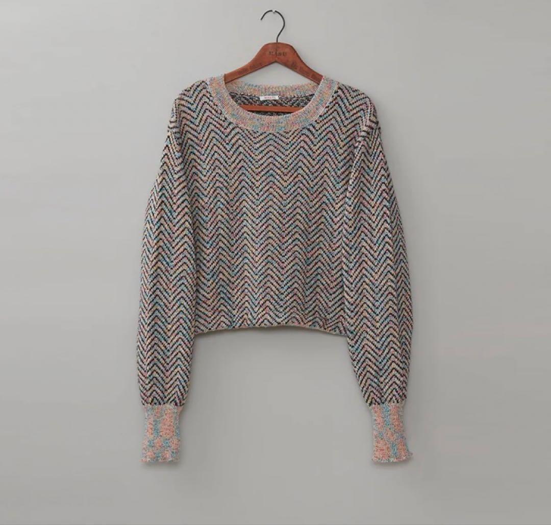トップス masu 21aw candy sweater