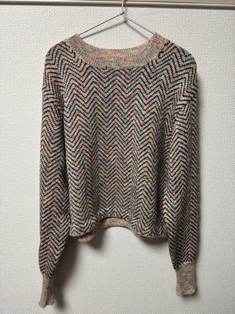 トップス masu 21aw candy sweater
