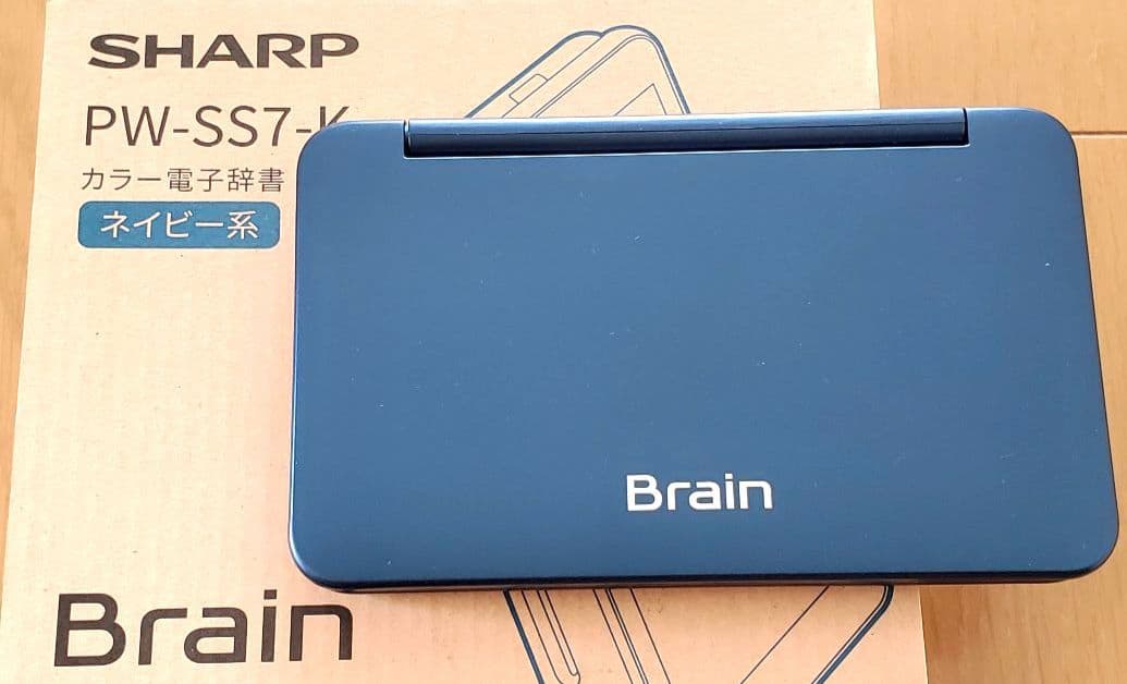 Brain PW-SS7-K ネイビー系　スペイン語辞書付
