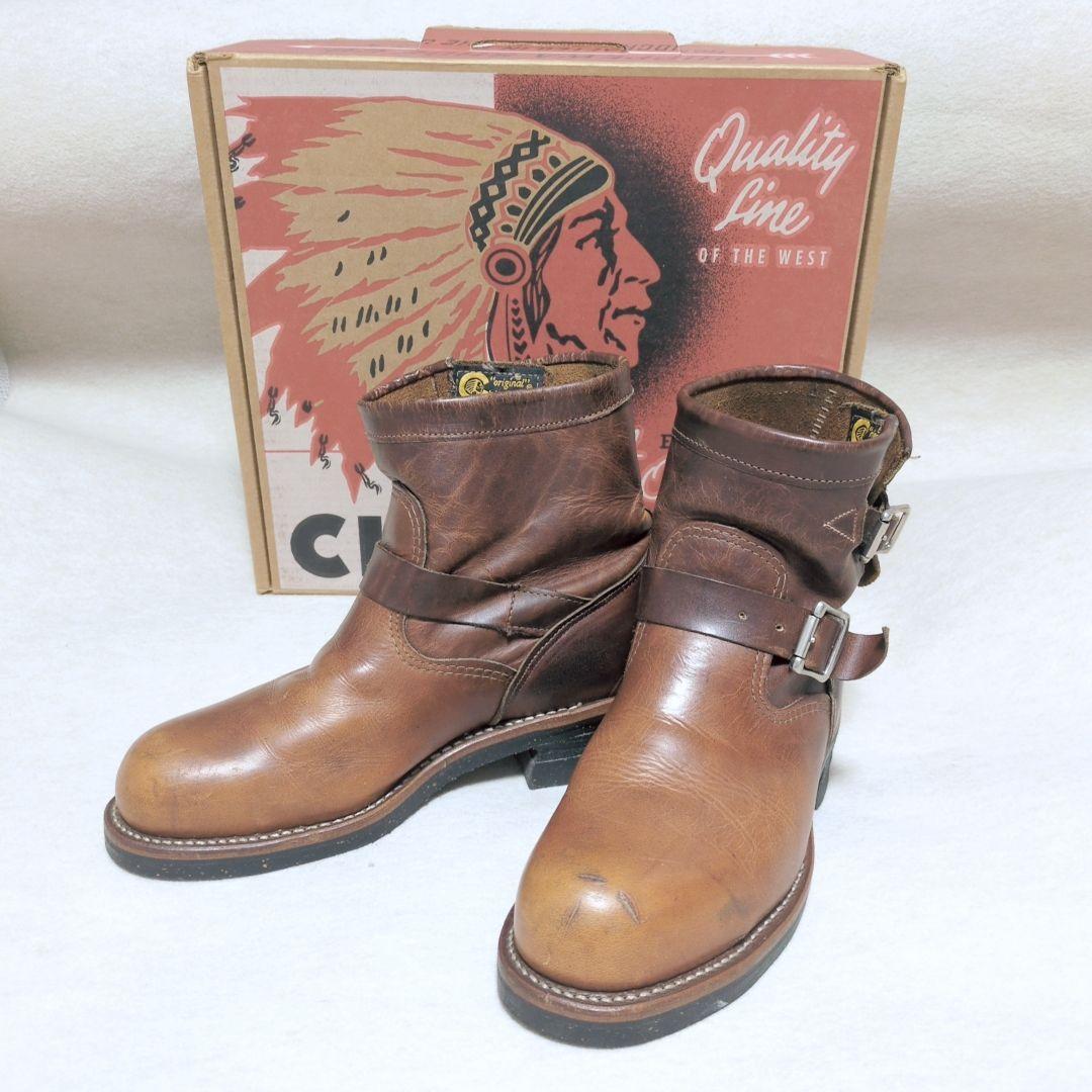 【箱付】CHIPPEWA チペワ エンジニアブーツ 1901M12 7.5E
