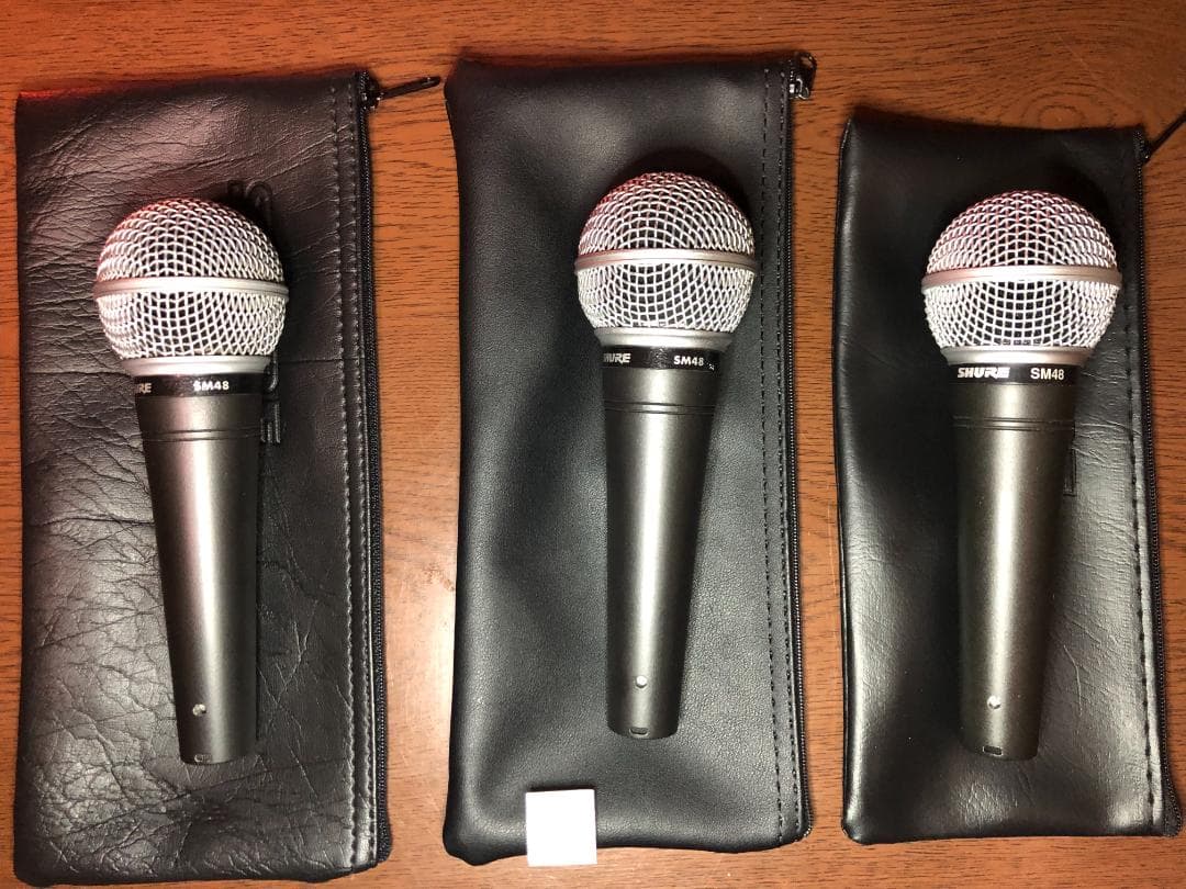 マ*)様 SHURE ダイナミックマイクSM48 3本セット