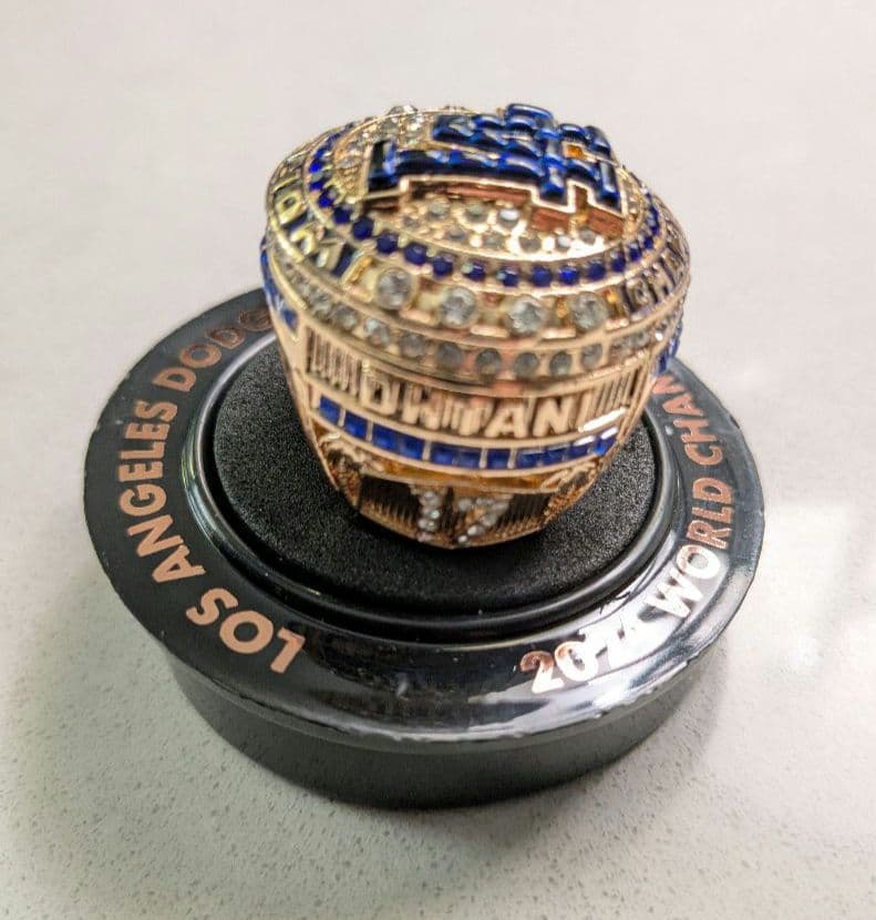 【入場者限定】大谷翔平ワールドシリーズリング 2024 レプリカリング