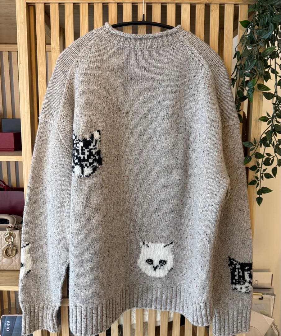 Acne Studios キャットジャガードニット