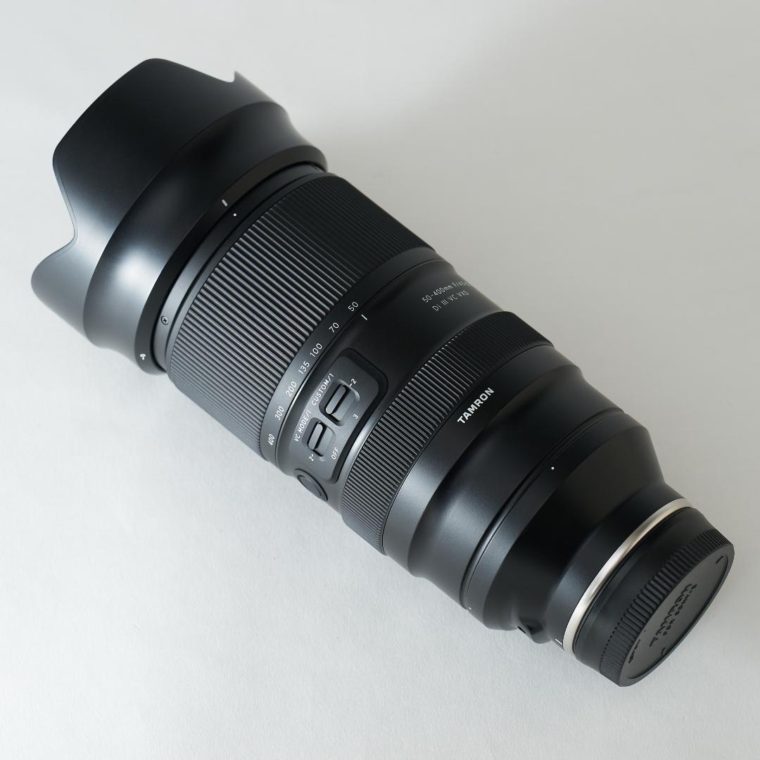 TAMRON 50-400mmF/4.5-6.3 Di III VC VXD美品