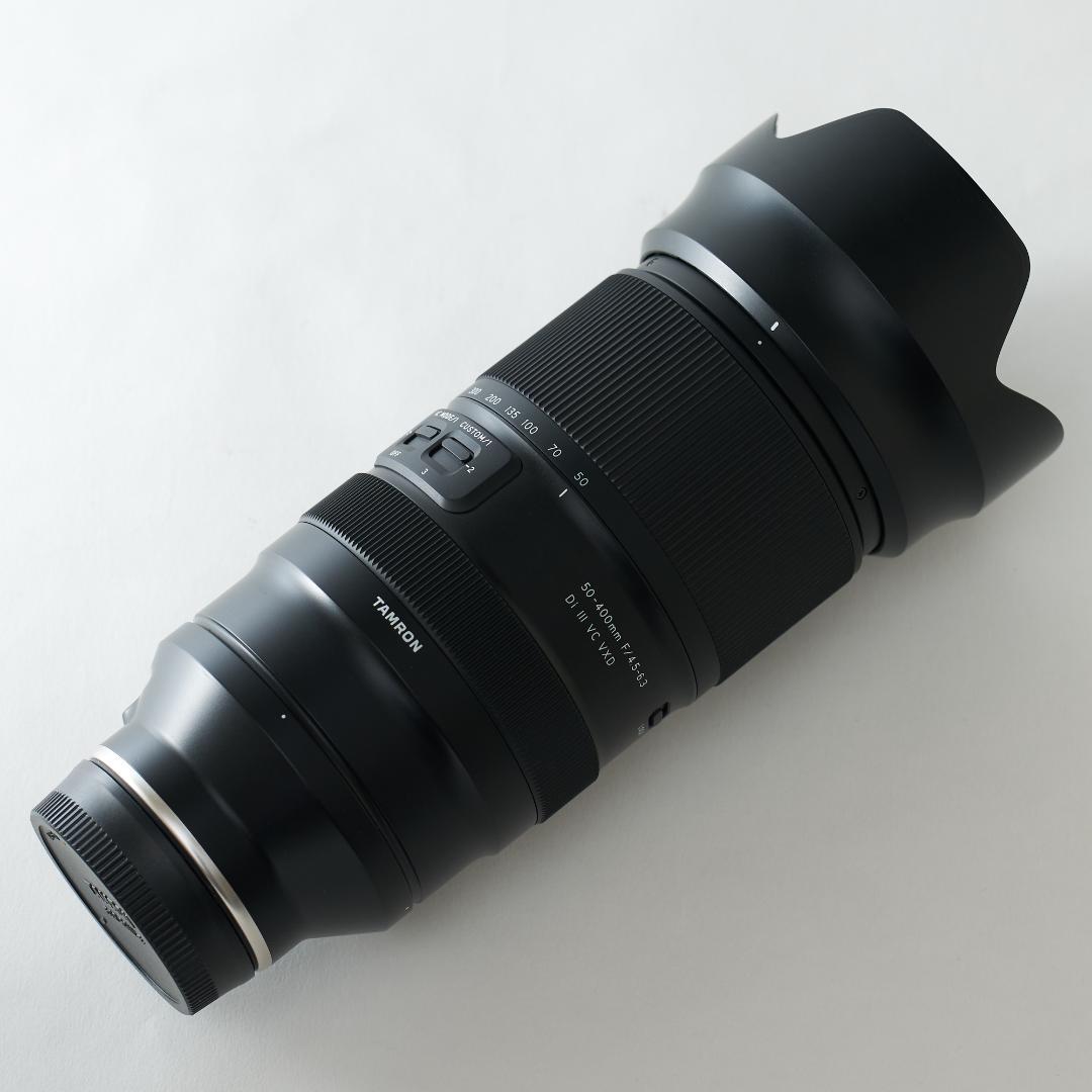TAMRON 50-400mmF/4.5-6.3 Di III VC VXD美品