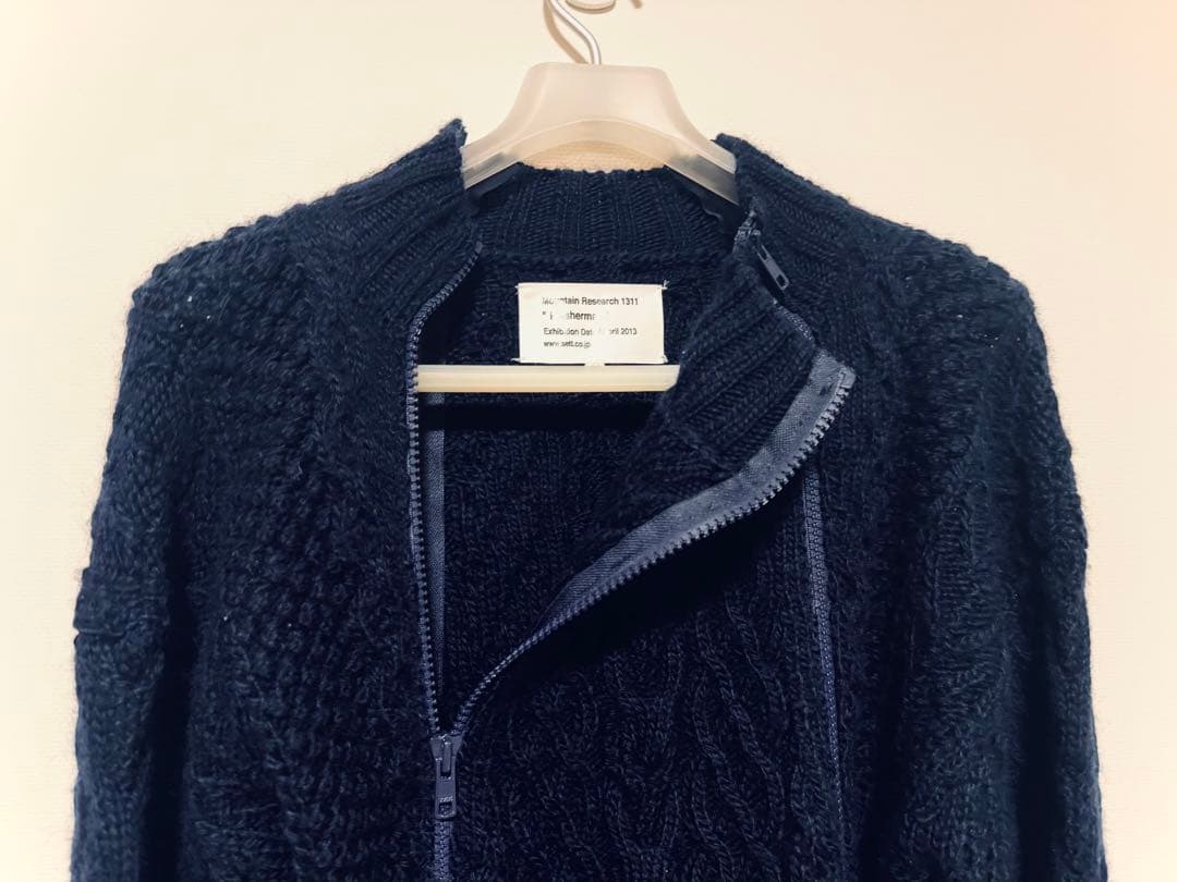 MOUNTAIN RESEARCH マウンテンリサーチ フィッシャーマン ニット