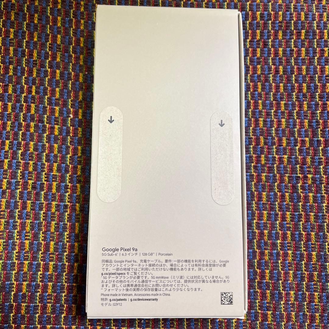 Google Pixel9a 128GB Porcelain新品未開封SIMフリ